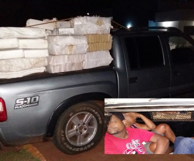 Mais de 2,5 toneladas de maconha são apreendidas pela ROTAI na zona rural de Três Lagoas 