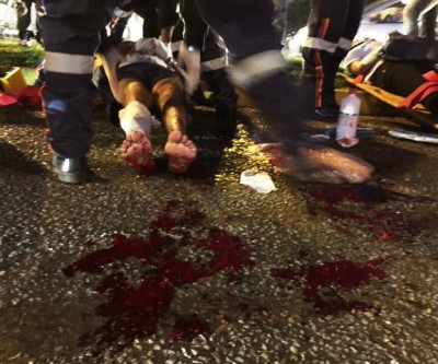 Acidente interdita avenida em pleno horário de “pico”