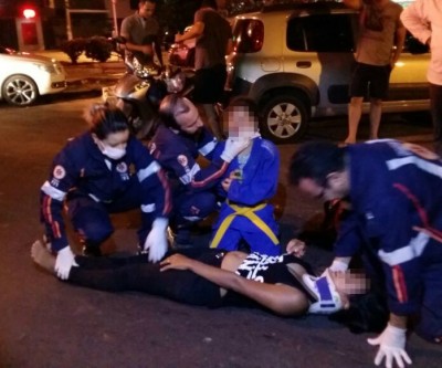 Oitavo acidente do dia deixa mãe e filha feridas em colisão na Filinto Müller 