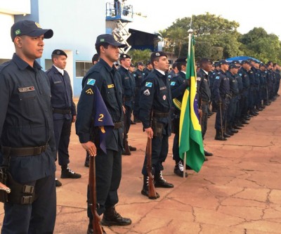 A partir de hoje, 66 novos policiais reforçam a segurança em Três Lagoas 