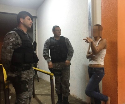 Mulher que apanhou do marido pede ajuda em supermercado de Três Lagoas 