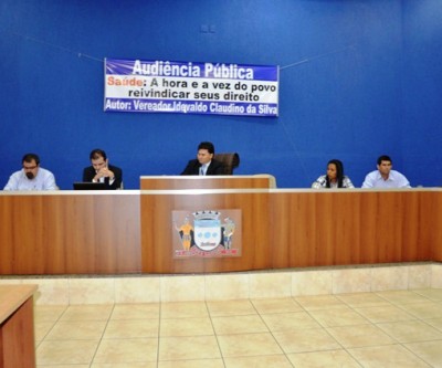 Audiência aponta falhas e necessidades na área da saúde