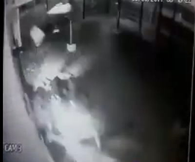 Vídeo mostra grave acidente em restaurante na Lagoa Maior 