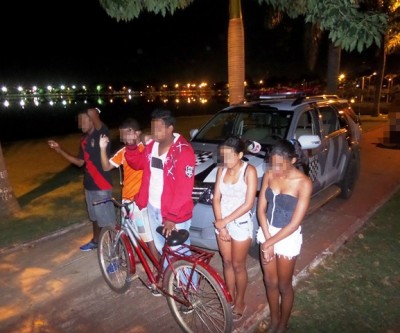 Além de flagrar jovens com maconha, ROTAI recupera veículo furtado na Lagoa Maior