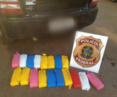 PF apreende drogas que estavam escondidas em tanque de combustível 