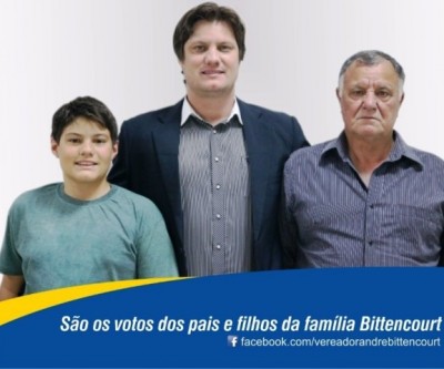 Mensagem do vereador André Bittencourt