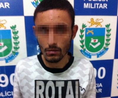 ROTAI prende ladrão de sorveteria; autor reside no bairro Jardim das Orquídeas 