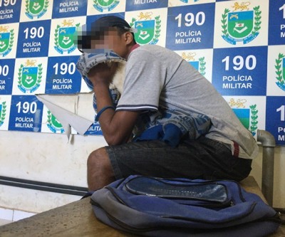 Alegando que iria tomar banho, menor invade residência no Santa Luzia 