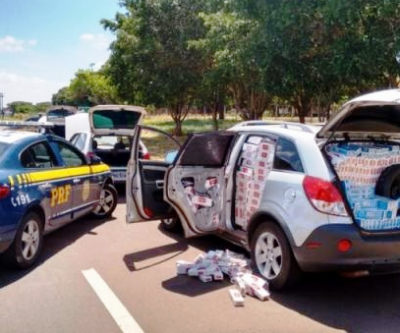 Carro de Três Lagoas apreendido pela PRF era “batedor” de carro de luxo 