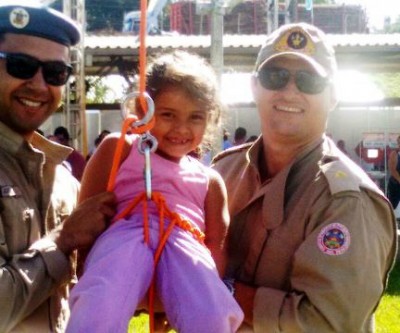 5º Grupamento do Corpo de Bombeiros participa de apresentações no “Arena Mix”