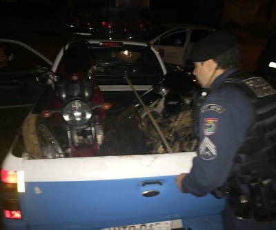 Polícia descobre desmanche de motos no bairro Jardim das Violetas em Três Lagoas 