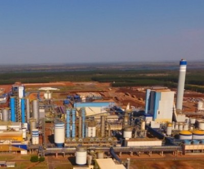  Fibria inicia operação da nova fábrica de celulose em Três Lagoas antes do prazo previsto