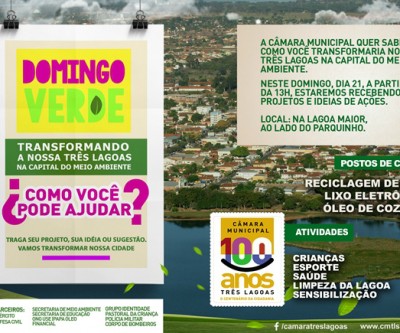 Câmara promove ação parlamentar e de conscientização na Lagoa Maior