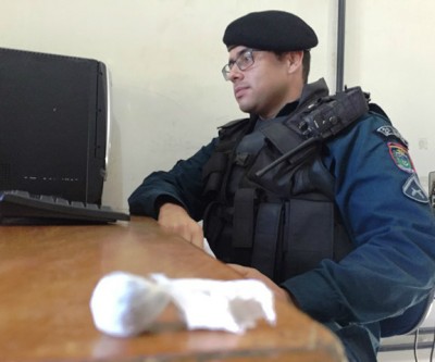 Droga encontrada em escola é apreendida pela Polícia Militar 