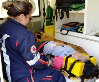 Criança de 10 anos causa acidente no bairro Guanabara 