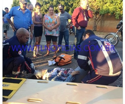 Motorista invade preferencial e causa acidente no bairro Vila Nova 