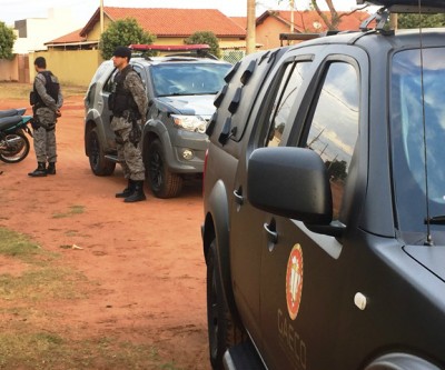 GAECO está na cidade e faz buscas em residência no bairro Vila Nova 