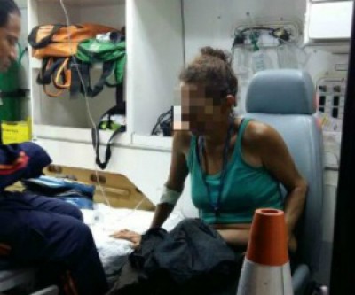 Mulher agredida pelo companheiro pede ajuda aos moradores do Vila Alegre  