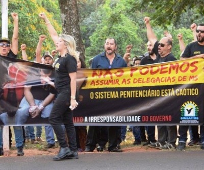 Agentes penitenciários ameaçam paralisar atividades