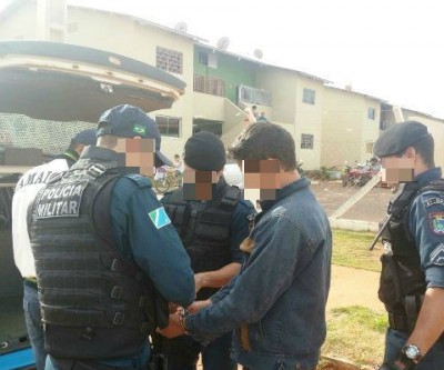 PM detém jovens com drogas no Residencial Novo Oeste