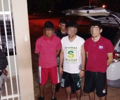 Usuários de drogas são detidos na Praça Senador Ramez Tebet 