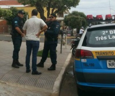 Professor é assaltado no centro da cidade; PM atendeu o caso 