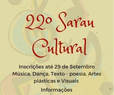 22º Sarau Cultural acontece neste sábado em Três Lagoas