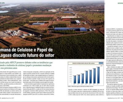 Três Lagoas é capa da Revista 