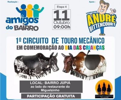 Jupiá receberá manhã de lazer nesta quarta-feira
