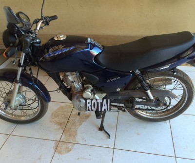 Moto furtada no Novo Oeste é encontrada pela ROTAI neste domingo  
