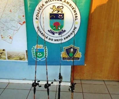 Polícia Ambiental autua quatro pescadores por pesca ilegal no Rio Paraná