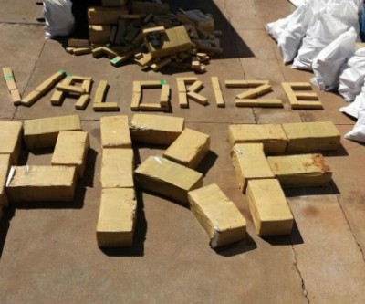 PRF intercepta em Três Lagoas carregamento de mais de 1 tonelada de maconha 