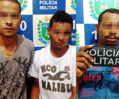 Suspeitos que matariam “Dede” são presos pela polícia; carro e facas foram apreendidos 