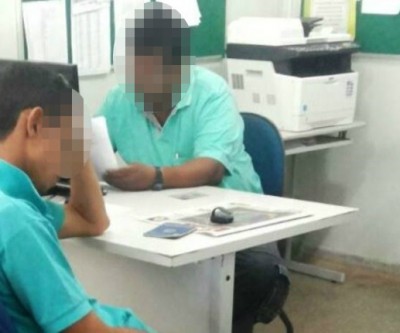 Mulher que estava com o filho no colo é agredida pelo ex-marido 