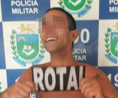 “Bruno Contente” é preso após ter ameaçado vítima com faca 