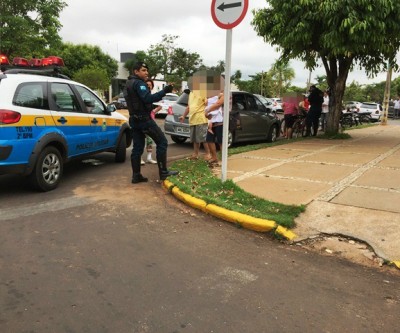 Moto provoca acidente e foge do local sem prestar socorro 
