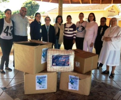 Vila Vicentina recebe doações da 1ª Campanha do Agasalho