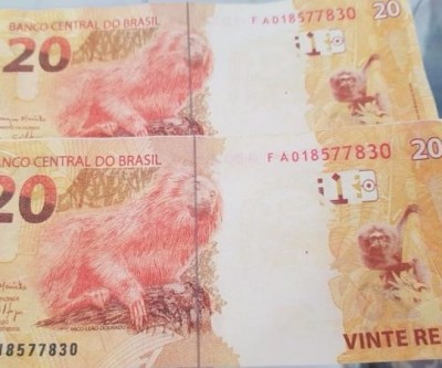Comerciante recebe cédulas de dinheiro falso em Castilho