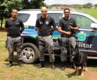 “Neca”, Cadela treinada para encontrar drogas integra equipe do 2º Batalhão