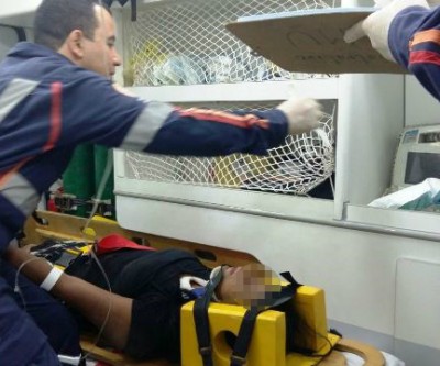 Colisão na antiga “Boiadeira” deixa uma pessoa ferida