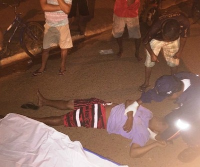 Vítima de assalto é espancada em avenida na saída para Campo Grande 