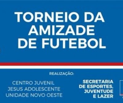 Jogos do 2º Torneio da Amizade iniciam nesta sexta-feira