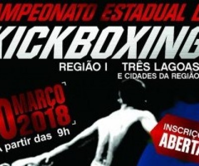 Três Lagoas vai sediar em Março etapa estadual de Kickboxing