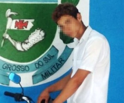 Jovem pratica furto de moto e tenta se esconder a 90 Km de distância 