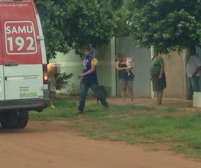 Jovem agride cunhado com faca e enxada no Jardim das Acácias 