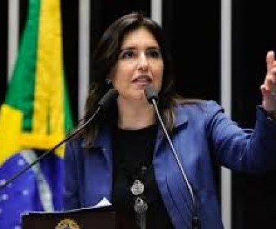 Simone Tebet diz que intervenção no Rio é mal necessário e defende prioridade para segurança nas fronteiras