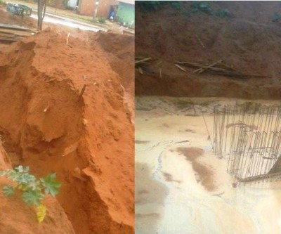 Obra sem sinalização da prefeitura causa perigo aos moradores do Jardim Hortências 