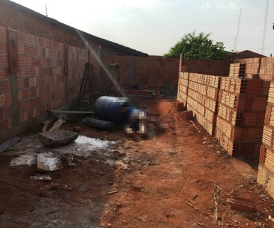 Pedreiro é encontrado morto em tambor de água no bairro Eldorado 