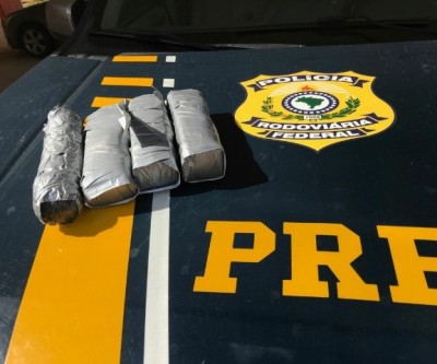 Cadeirante é preso com cocaína na BR-262