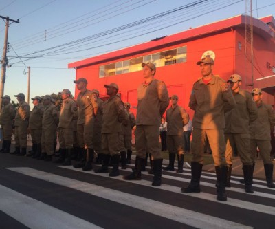 Nova sede do Corpo de Bombeiros é inaugurada nesta quinta-feira 
